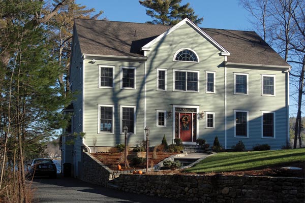 Lakeside custom home