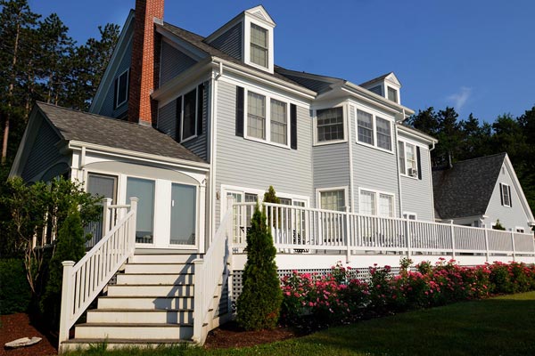 Colonial with Three Dormers custom home